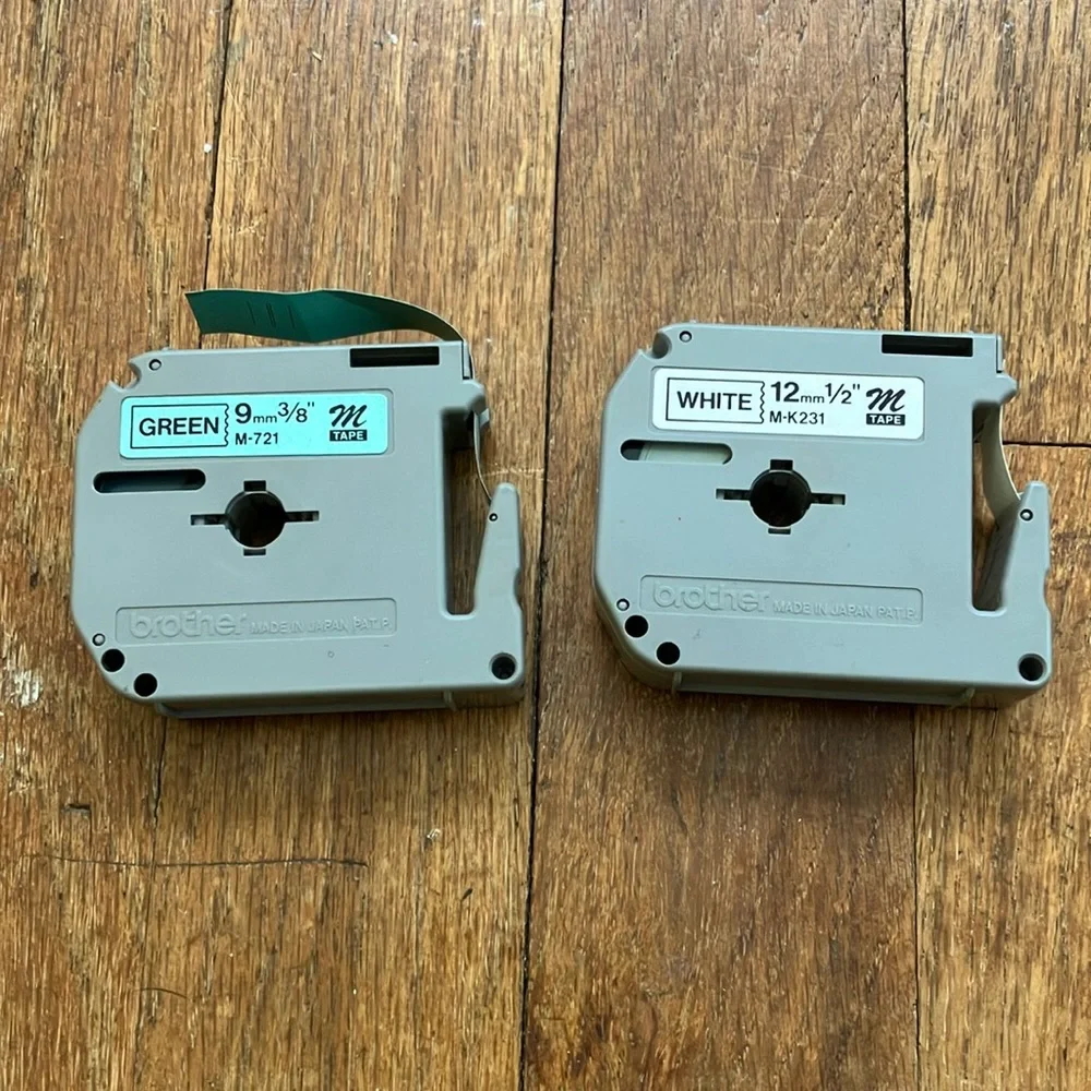 Brother Label Tape - M-721 & M-K231